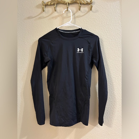 Black Under Armour Compression Shirt - Picture 1 of 2